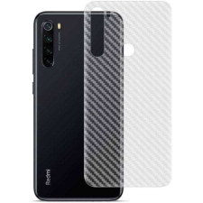 IMAK Xiaomi Redmi Note 8, IMAK Carbon hátlapvédő fólia, 1db mobiltelefon kellék