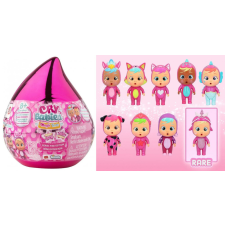 IMC Toys Cry Babies - Meglepetés játékbaba pink színű házikóban kiegészítőkkel baba