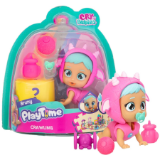 IMC Toys Cry Babies Playtime - Bruny mászó könnyes baba kiegészítőkkel baba