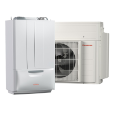 Immergas Victrix Hybrid Plus 3.030699 Hőszivattyú 4kW és kondenzációs fűtő gázkazán 24kW hőszivattyú