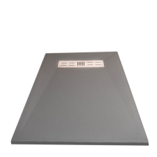  Imp  Prémium Szürke   80 X 160 Kompozit zuhanytálca Kompozit zuhanytálca kád, zuhanykabin