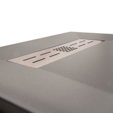  Imp  Prémium Szürke   90 X 90 Kompozit zuhanytálca Kompozit zuhanytálca kád, zuhanykabin