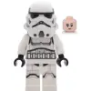  Imperial Stormtrooper - Female, Dual Molded Helmet with Light Bluish Gray Panels on Back, Shoulder Belts, Light Nougat Head lego star wars figura