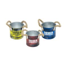 Impex KASPÓ BÁDOG IOWA 41-17/MIX D12XH10CM 1DB kerti dekoráció