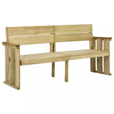 Impregnált fenyőfa kerti pad 172 cm kerti bútor