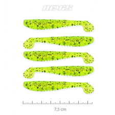  Impulse Shad 7.5cm 5db gumihal (9721-823) Zöld flitter csali