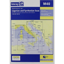 Imray,Laurie,Norie &amp; Wilson Ltd Imray Chart M40 : Ligurian and Tyrrhenian Sea térkép