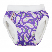 ImseVimse Vimse leszoktató pelenka - Purple Paisley mosható pelenka