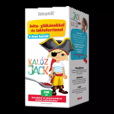  Imunit Kalóz Jack szirup cseresznye ízű 300ml vitamin és táplálékkiegészítő