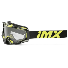 iMX Dust Graphic motocross szemüveg fekete-fluo sárga motoros szemüveg