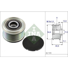 INA Generátor szabadonfutó INA 535 0102 10 autó izzó, izzókészlet