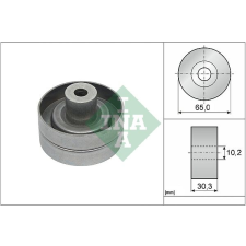 INA szíjtárcsa/vezetőgörgő hosszbordás szíj 30,30mm,30,3mm egyéb motorkerékpár alkatrész