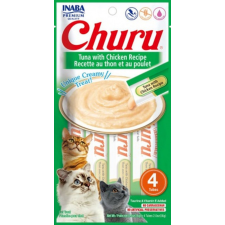 Inaba CAT CHURU PÜRÉ TONHAL-CSIRKE 4X14G macskaeledel