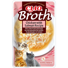  Inaba Cat Ciao Broth nedves macskaeledel - csirke & lazac 40 g macskaeledel
