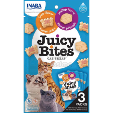  INABA Cat Juicy Bites - rák és kagyló 3 x 11,3 g jutalomfalat macskáknak