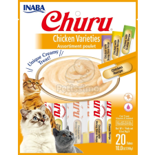  INABA Churu Püré - csirke mix 20 db 20 x 14 g jutalomfalat macskáknak
