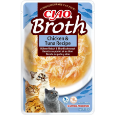 Inaba CIAO Broth Csirke- és tonhalleves macskáknak 40g macskaeledel