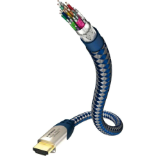 Inakustik Inakustik 0042302 HDMI kábel 2 M HDMI A-típus (Standard) Kék kábel és adapter