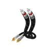Inakustik RCA - RCA kábel 0.75m (2xRCA apa - 2xRCA apa) (006041007)