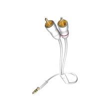 Inakustik Star MP3 Audió kábel 5m (3.5mm jack apa - RCA apa) (00310005) kábel és adapter