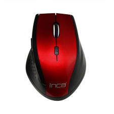 Inca IWM-500GLK Wireless Mouse Red/Black egér