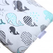 Incababy Junior Párna Whale babaágynemű, babapléd