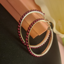  Indiai fülbevaló  5 cm-es /76/ fülbevaló