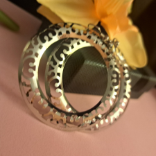  Indiai fülbevaló  5 cm-es /98/ fülbevaló