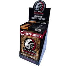 Indiana Peppered marhahús, borozott, 720 g, display reform élelmiszer