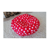INDIGO handmade Plüss tároló babzsák - Red