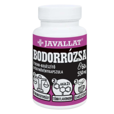 Indikáció Kft. JAVALLAT Bodorrózsa levél kapszula 60 db vitamin és táplálékkiegészítő