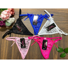 Inez szexi csipkes állitható pántos tanga Q016 női alsó