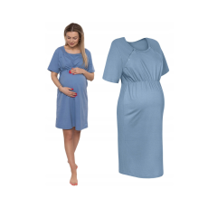  Infantilo Kismama hálóing kismama Blue Méret: L