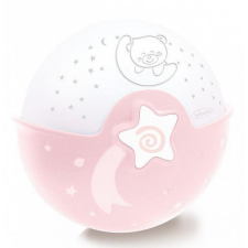 Infantino éjjeli fény és projektor - pink bébijáték kiságyra