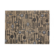 Infibra Infibra tányéralátét Brunch Villásreggeli mintás 30x40cm 250 darab/csomag konyhai eszköz