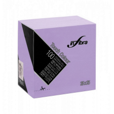 Infibra Szalvéta 25x25cm lila 2 réteg 100 lap/csomag asztalterítő és szalvéta