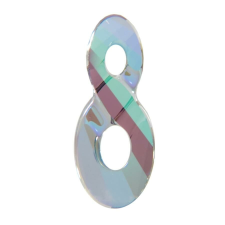 Infinity Pendant- Swarovski medál - Paradise Shine -18 mm medál