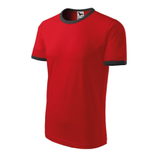 Infinity póló unisex piros L férfi póló