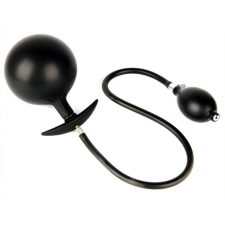 InflateGear Felfújható fém golyó a Butt Plug Noir belsejében anál