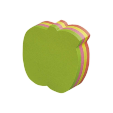 Info Notes Jegyzettömb öntapadó, alma alakú, 70x70mm, 200lap, gln jegyzettömb