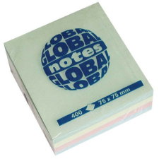 Info Notes Öntapadós jegyzettömb Global Notes 75x75 mm 400 lapos pasztell színek post-it