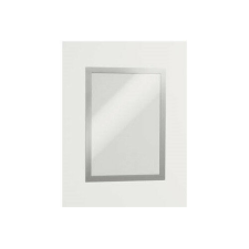 Információs tábla Durable Duraframe Poster 50x70 cm ezüst információs címke