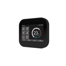 Infra Digitális LCD kijelzős WiFi-es termosztát elektromos padlófűtéshez fekete fűtésszabályozás