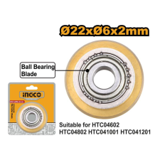 INGCO Csempevágó kerék 22 x 6 x 2 mm csapágyas csempevágó