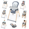  INGENUITY Etetőszék Deluxe 7in1 Proper Positioner™ Chambray 0hó+ 23 kg-ig