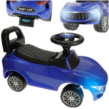 Inlea4Fun Lábbal hajtós gyermekjármű, bébitaxi BABY CAR - Kék lábbal hajtható járgány
