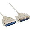 Inline 11442 soros kábel Bézs 2 M DB25 C36 (11442)