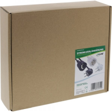 Inline 16410X elektromos elosztó 15 M 1 AC kimenet(ek) Beltéri Fekete (16410X) hosszabbító, elosztó