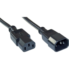 Inline 16603A tápkábel Fekete 0,3 M C13 csatlakozó C14 csatlakozó (16603A) kábel és adapter