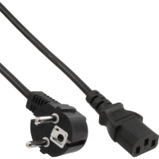 Inline 16647F tápkábel Fekete 0,3 M C13 csatlakozó (16647F) kábel és adapter